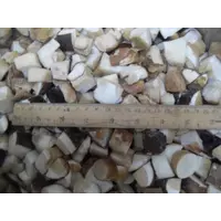 Белые замороженные грибы резаные
